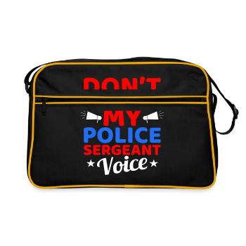 police - Sac Retro - noir/or - Devant