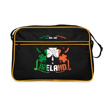 Irlande - Sac Retro - noir/or - Devant
