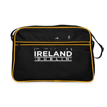 Irlande - Sac Retro - noir/or - Devant
