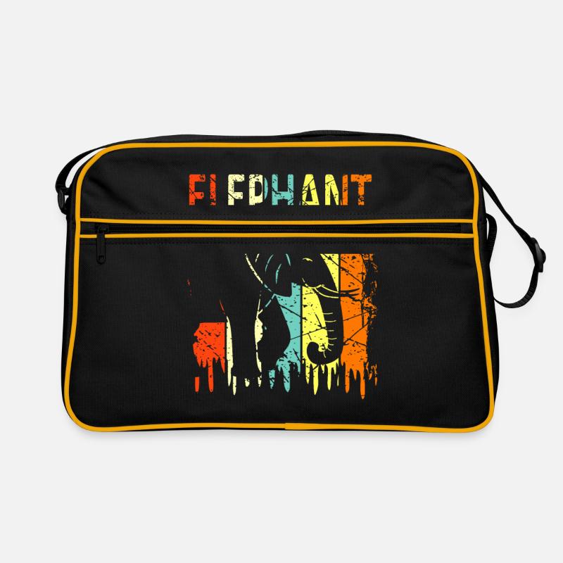 Elefant Retro Tasche