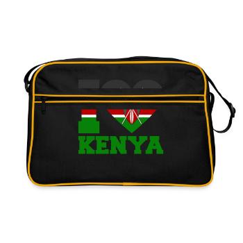 Kenya - Sac Retro - noir/or - Devant