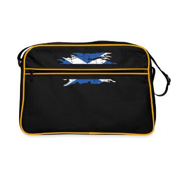 Écosse - Sac Retro - noir/or - Devant