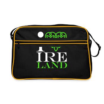 Irlande - Sac Retro - noir/or - Devant