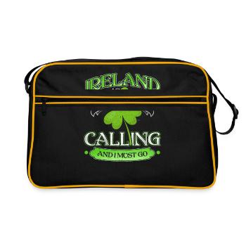 Irlande - Sac Retro - noir/or - Devant