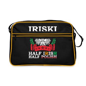 Irlande - Sac Retro - noir/or - Devant