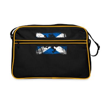 Écosse - Sac Retro - noir/or - Devant