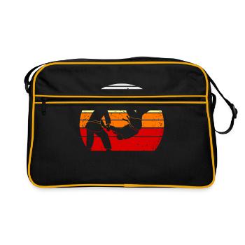 Arts martiaux judo arts martiaux - Sac Retro - noir/or - Devant