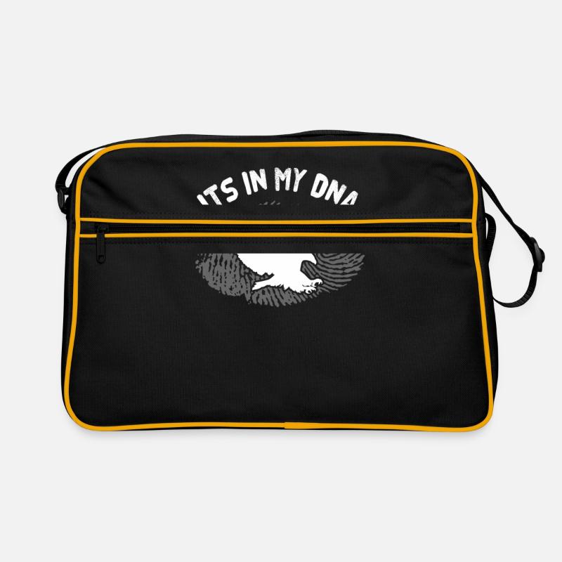Adler Greifvogel Geschenk Geschenkidee Retro Tasche