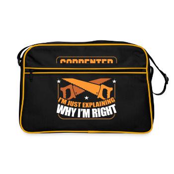 Charpentier charpentier - Sac Retro - noir/or - Devant