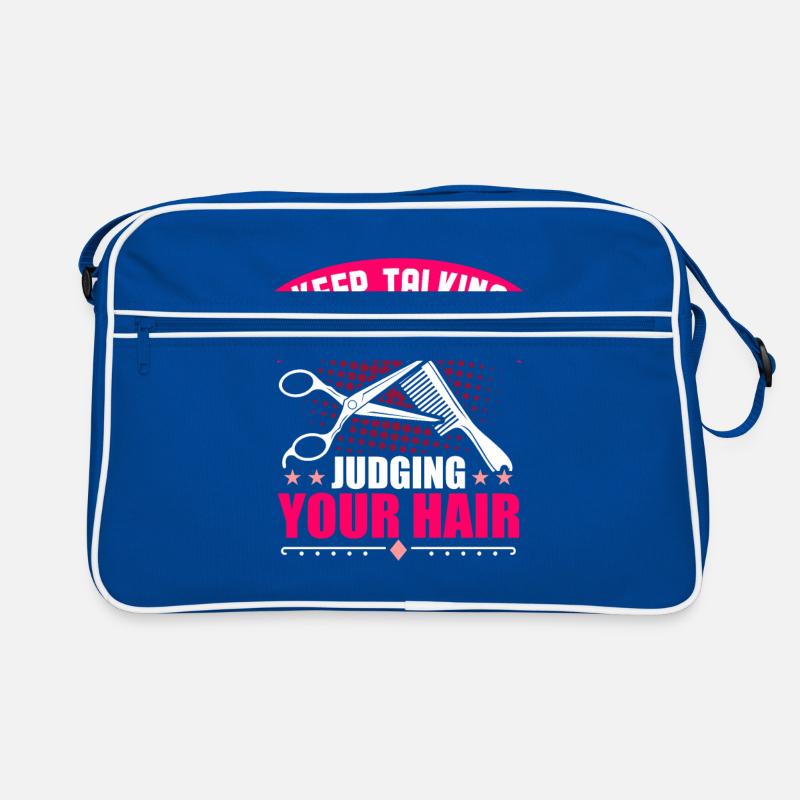 Friseur Geschenk Salon Retro Tasche