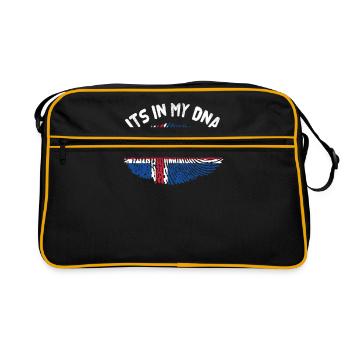 Islande - Sac Retro - noir/or - Devant