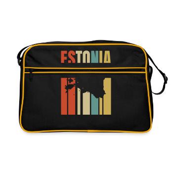 Estonia - Retro Bag - black/gold - Front