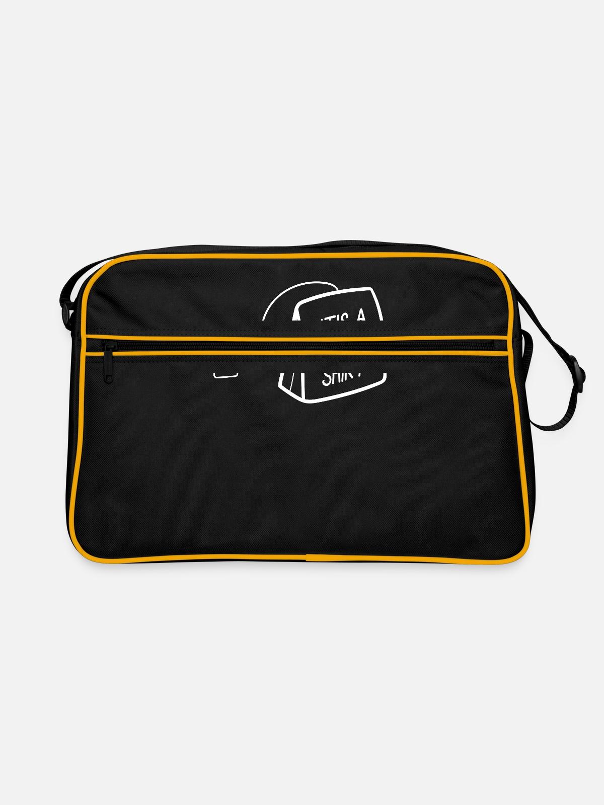 tea - Retro Bag - black/gold - Front