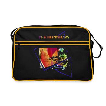 Artiste peintre - Sac Retro - noir/or - Devant