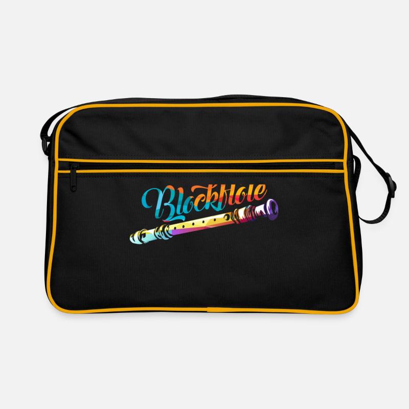 Blockflöte Retro Tasche