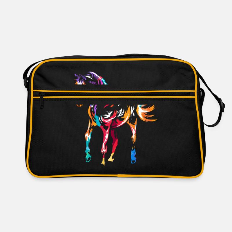 Araber Pferd Retro Tasche