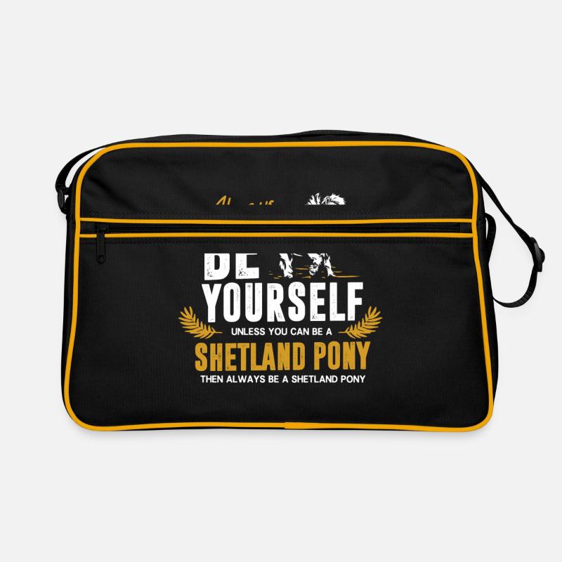 Shetland pony Retro Bag