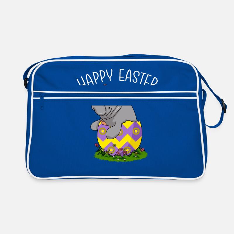 Joyeuses Pâques lamantin cadeau lamantin Sac Retro