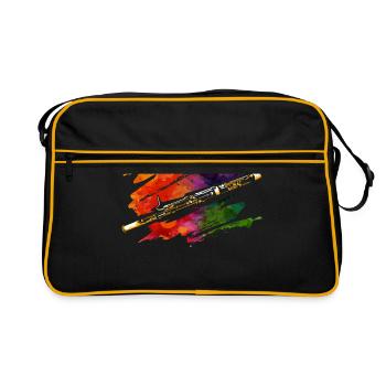 basson - Sac Retro - noir/or - Devant