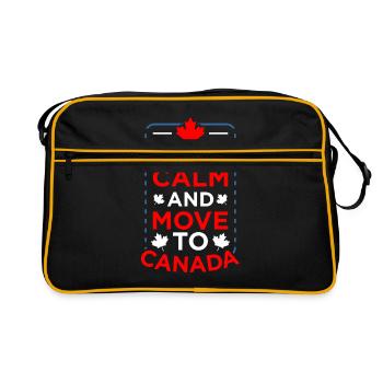 Canada - Retro Bag - black/gold - Front