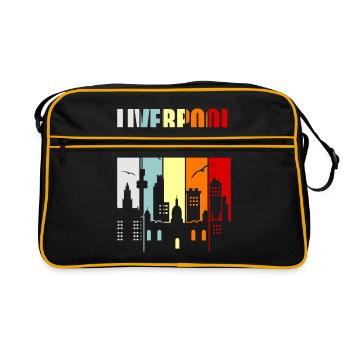 Liverpool - Retro Bag - black/gold - Front