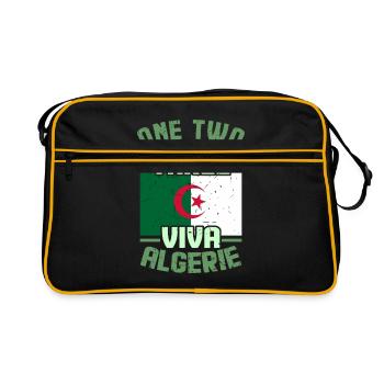 Algérie - Sac Retro - noir/or - Devant