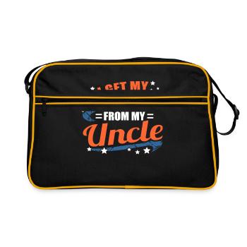 uncle - Retro Bag - black/gold - Front
