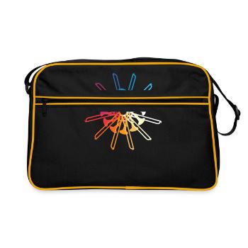 Trombone trombone - Retro Bag - black/gold - Front