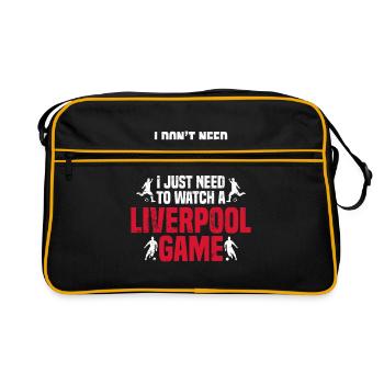 Liverpool - Retro Bag - black/gold - Front