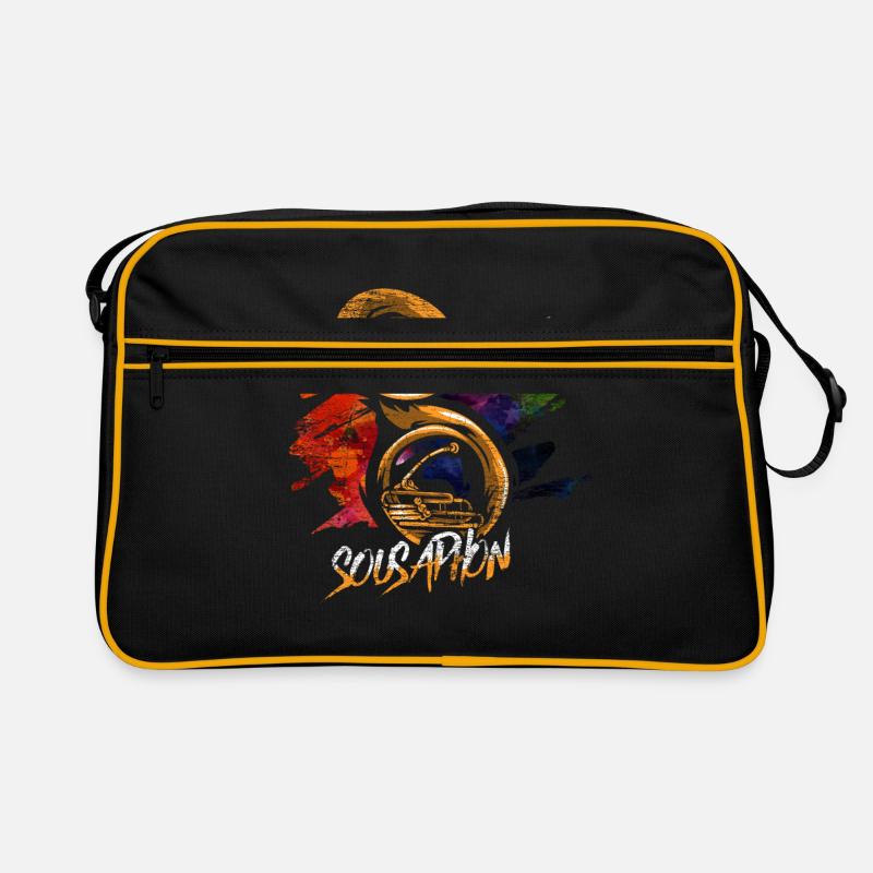 Sousaphon Geschenk Retro Tasche