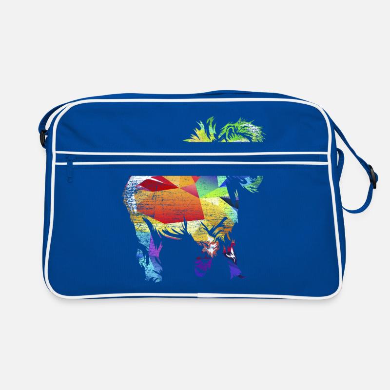 Shetlandpony Geschenk Retro Tasche
