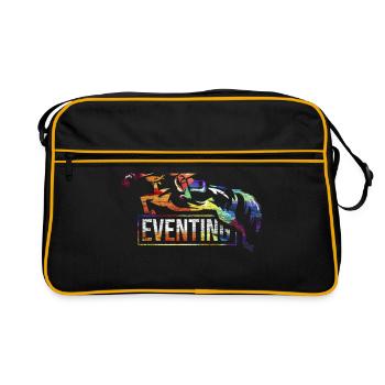 Eventing eventing gift - Retro Bag - black/gold - Front