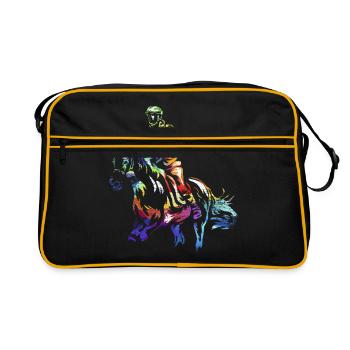 Cavaliers d'endurance Cavaliers d'équitation d'endurance - Sac Retro - noir/or - Devant