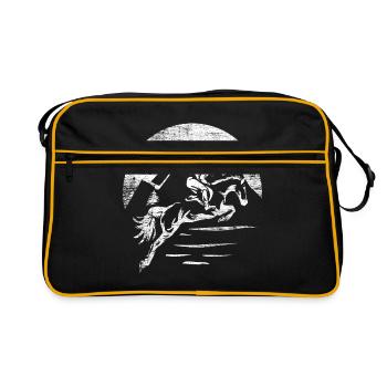 Eventing - Retro Bag - black/gold - Front