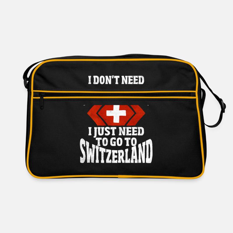 Suisse Idée cadeau Suisse Sac Retro