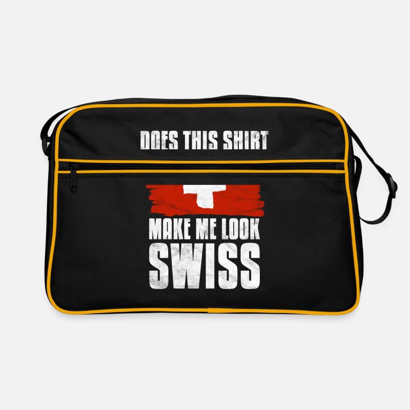 Suisse Idée de cadeau suisse Sac Retro