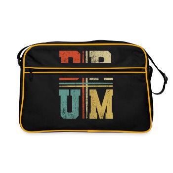 Drums - Retro Bag - black/gold - Front