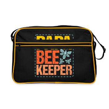 Beekeepers beekeepers - Retro Bag - black/gold - Front
