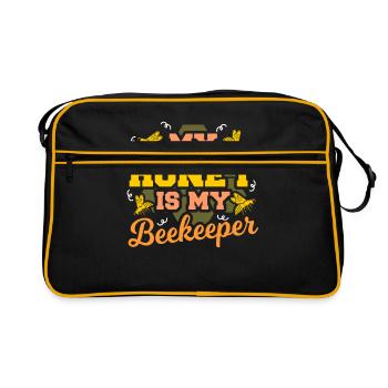 Beekeepers beekeepers - Retro Bag - black/gold - Front