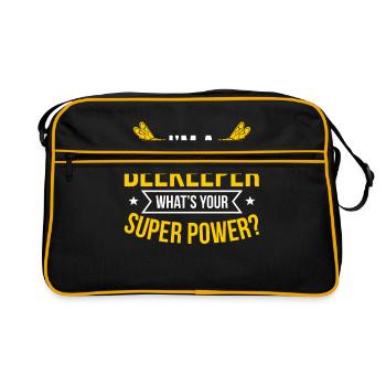 Beekeepers beekeepers - Retro Bag - black/gold - Front