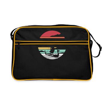 Vikings Vikings - Sac Retro - noir/or - Devant