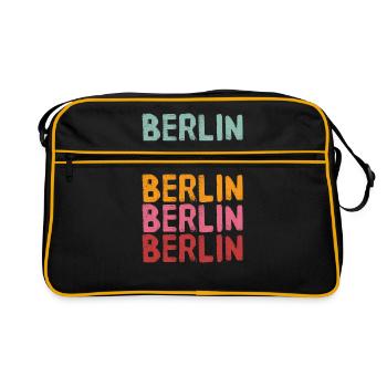 Berlin - Sac Retro - noir/or - Devant