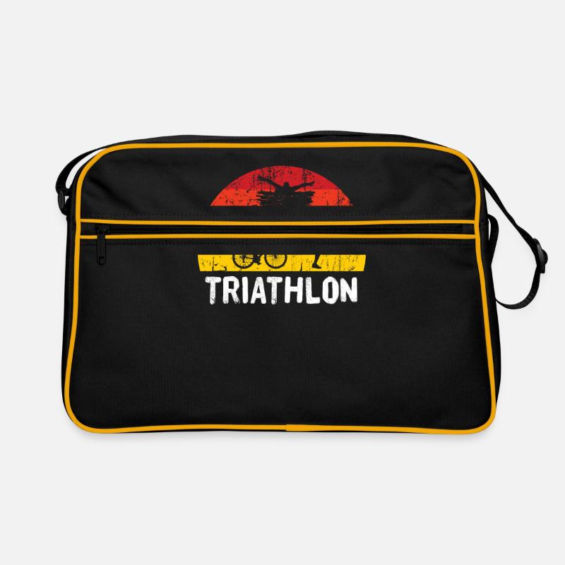 Triathlon - Sac Retro - noir/or