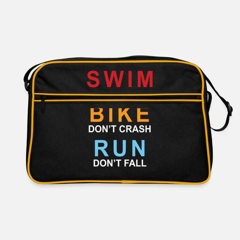 Triathlon - Sac Retro - noir/or