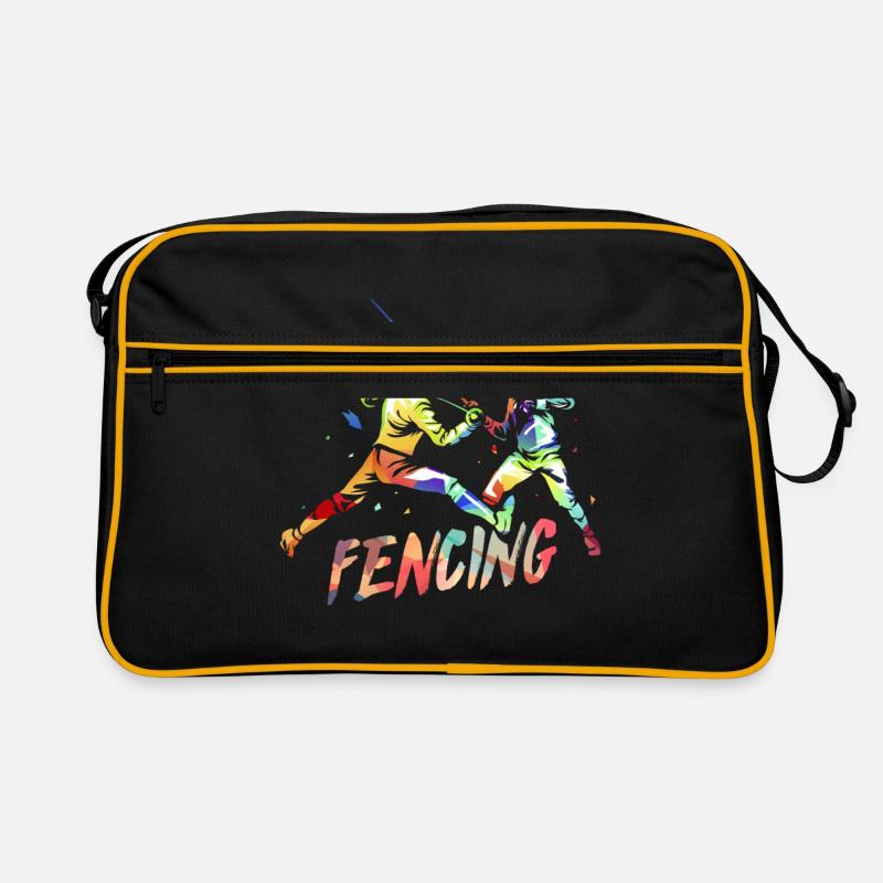 Fechten Retro Tasche