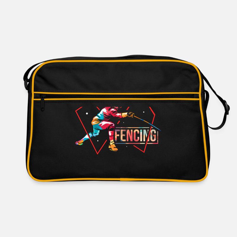 Fecht Geschenk Retro Tasche