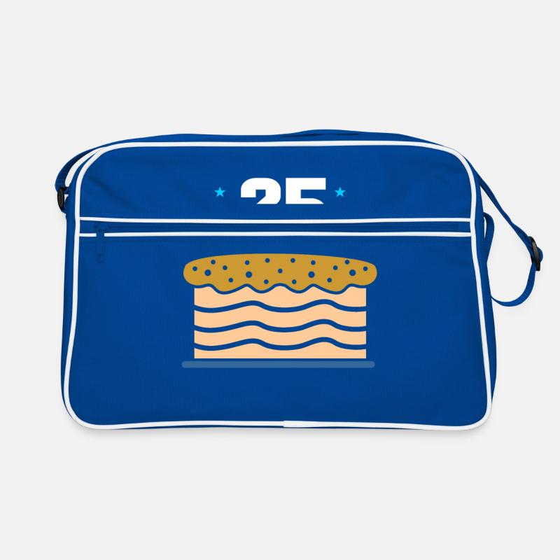 25. Geburtstag Retro Tasche