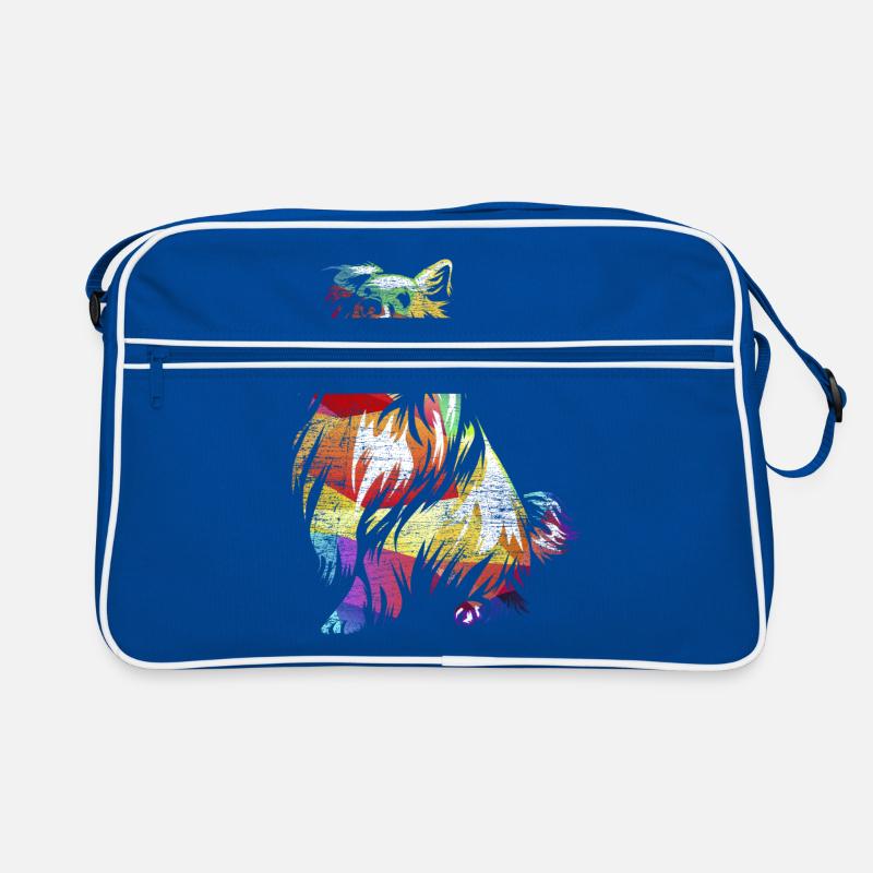 Shetland sheepdog gift Retro Bag