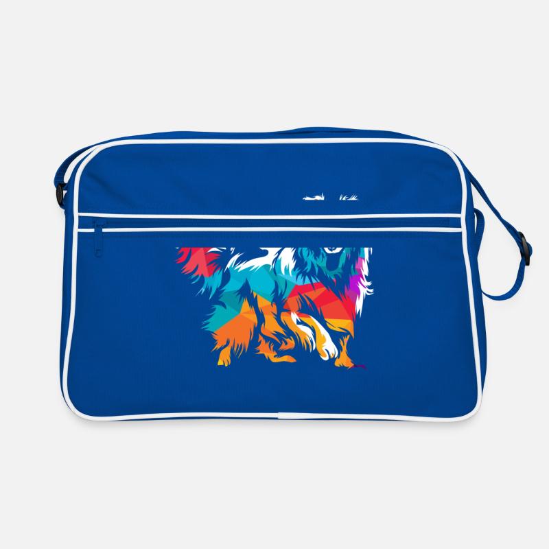 Shetland Chien de berger Cadeau Sac Retro