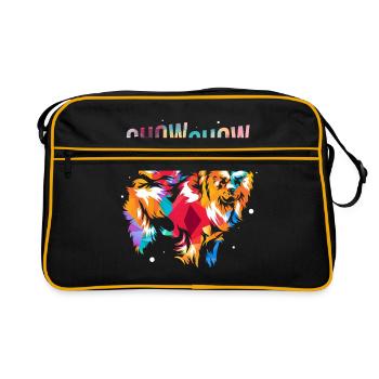 Chow Chow - Sac Retro - noir/or - Devant